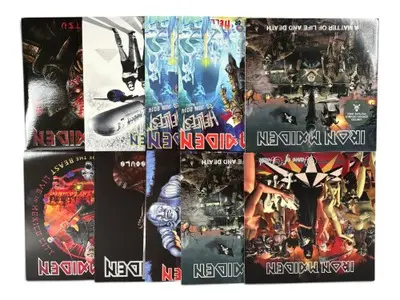 (10) Iron Maiden LP Records