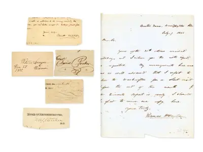 Historical Autograph & Document Collection