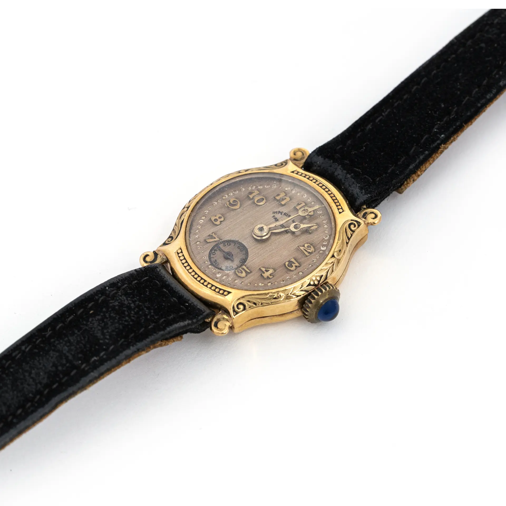 Orologio vintage. Cassa in oro giallo 18kt. Diametro 22 mm. Peso totale