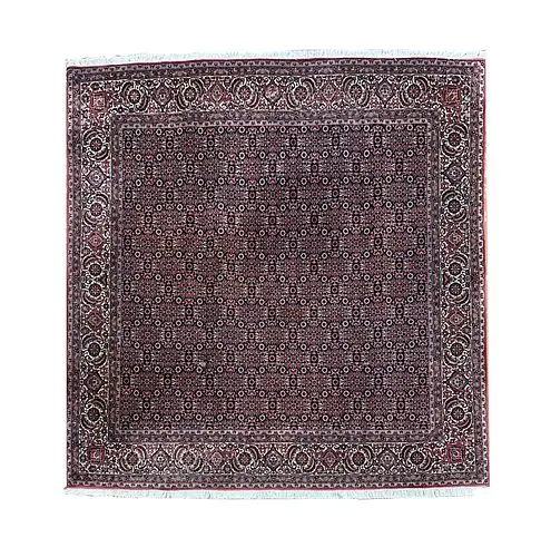 Persian Bijar Wool Rug 6'3" x 6'10"