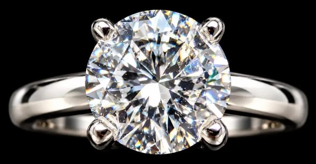 $11000, 14k(4.1g), lab diamond (1.02ct)ring, size