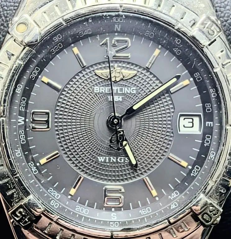 $3481, Breitling Wings Automatic 1884 like new wat