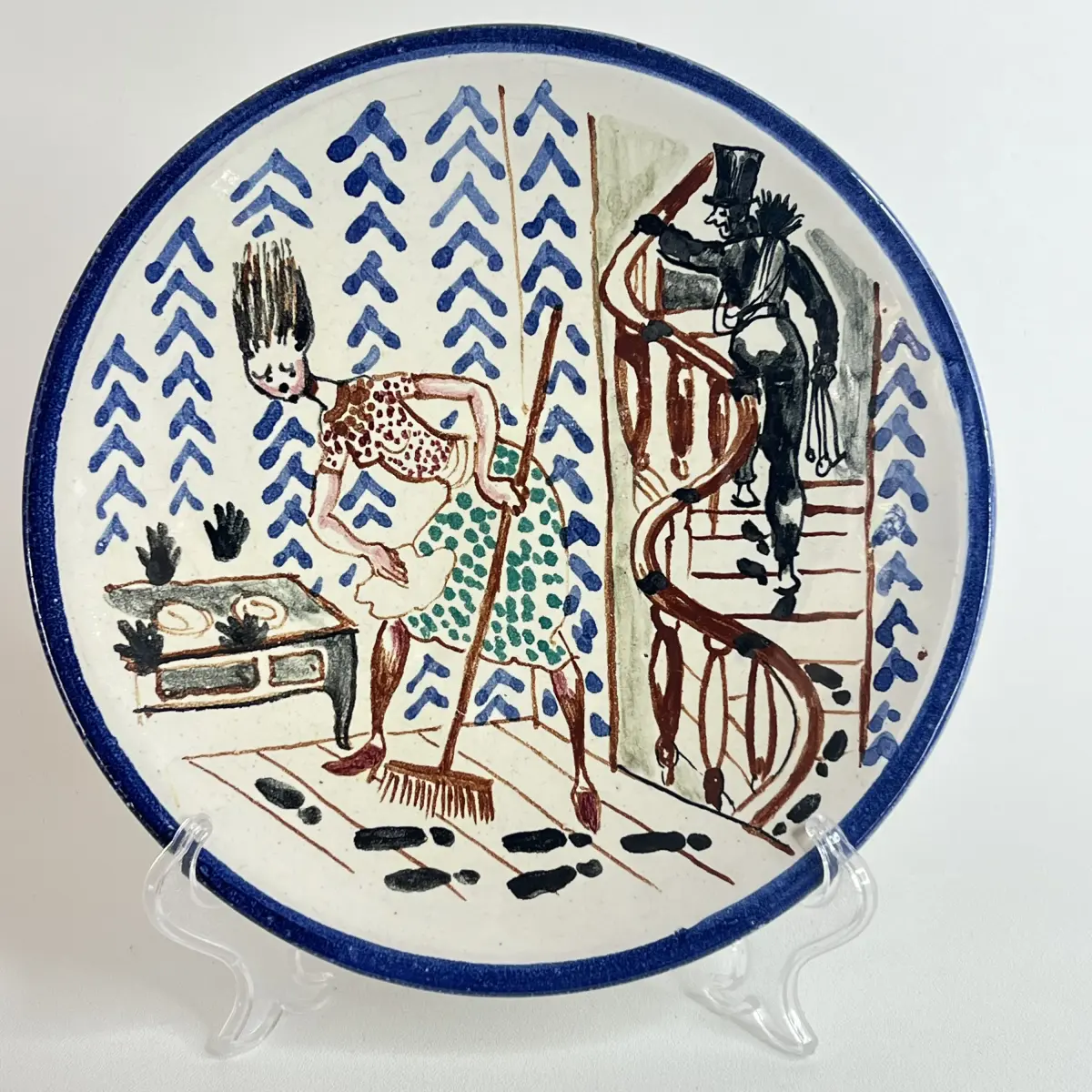 Keramikfat/väggfat – Marian, Tilgmans (Tilgmans keramik), Marian Zawadzki