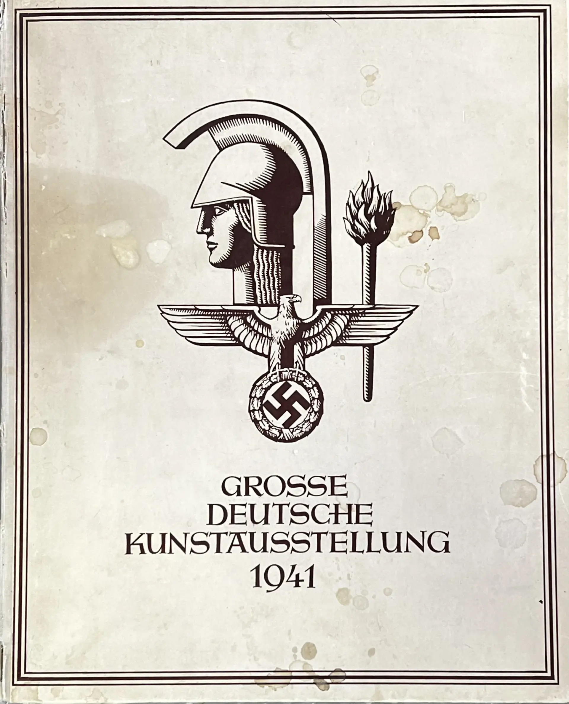 Mapp med 12 reproduktioner (Tredje riket) – Grosse Deutsche Kunstausstellung