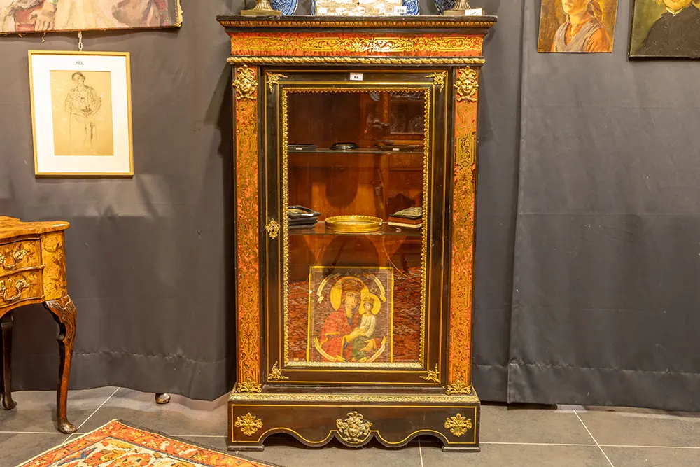 FRANKRIJK - ca 1850/70 typisch barok Napoleon III-meubel in "Boulle"
