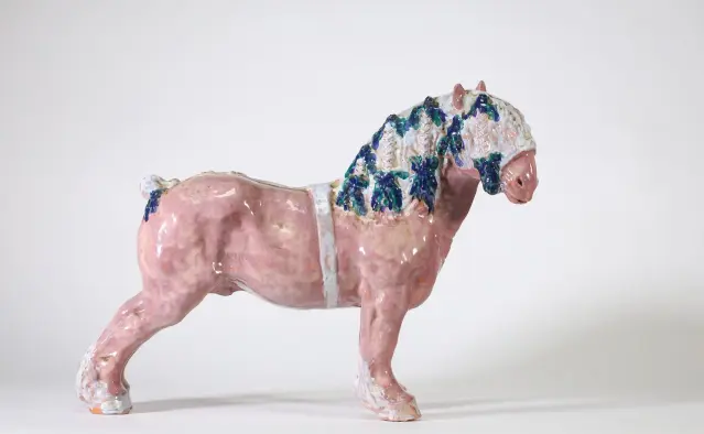 Domien Ingels (1881–1946) Pink Horse - Lot 103
