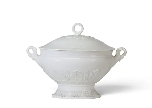 EMPIRE / RESTORATION PERIOD SOUP Tureen with Lid — Large, ov - Lot 129