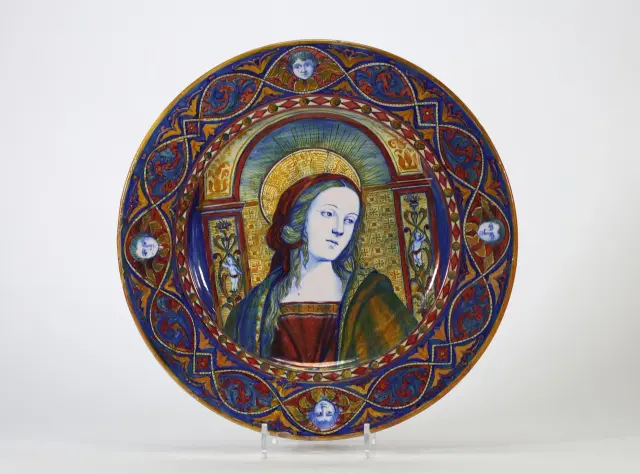 Alfredo SANTARELLI (1874–1957), Gualdo Tadino—Large decorati - Lot 210