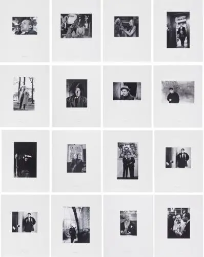 Marcel Broodthaers - Sixteen photographic portraits and one self-portrait