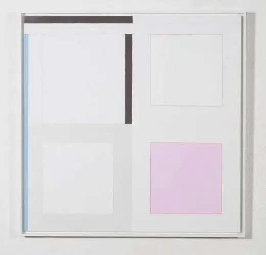 Gudrun Piper - Rosa Quadrat Pink square