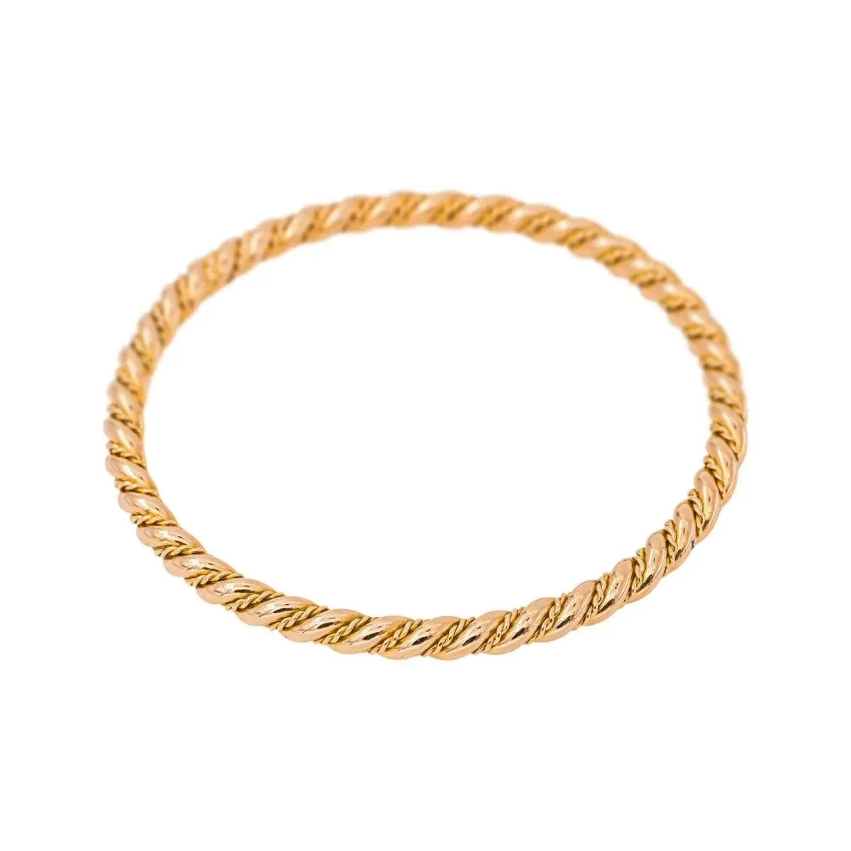 Bracelet Maille en or rose
