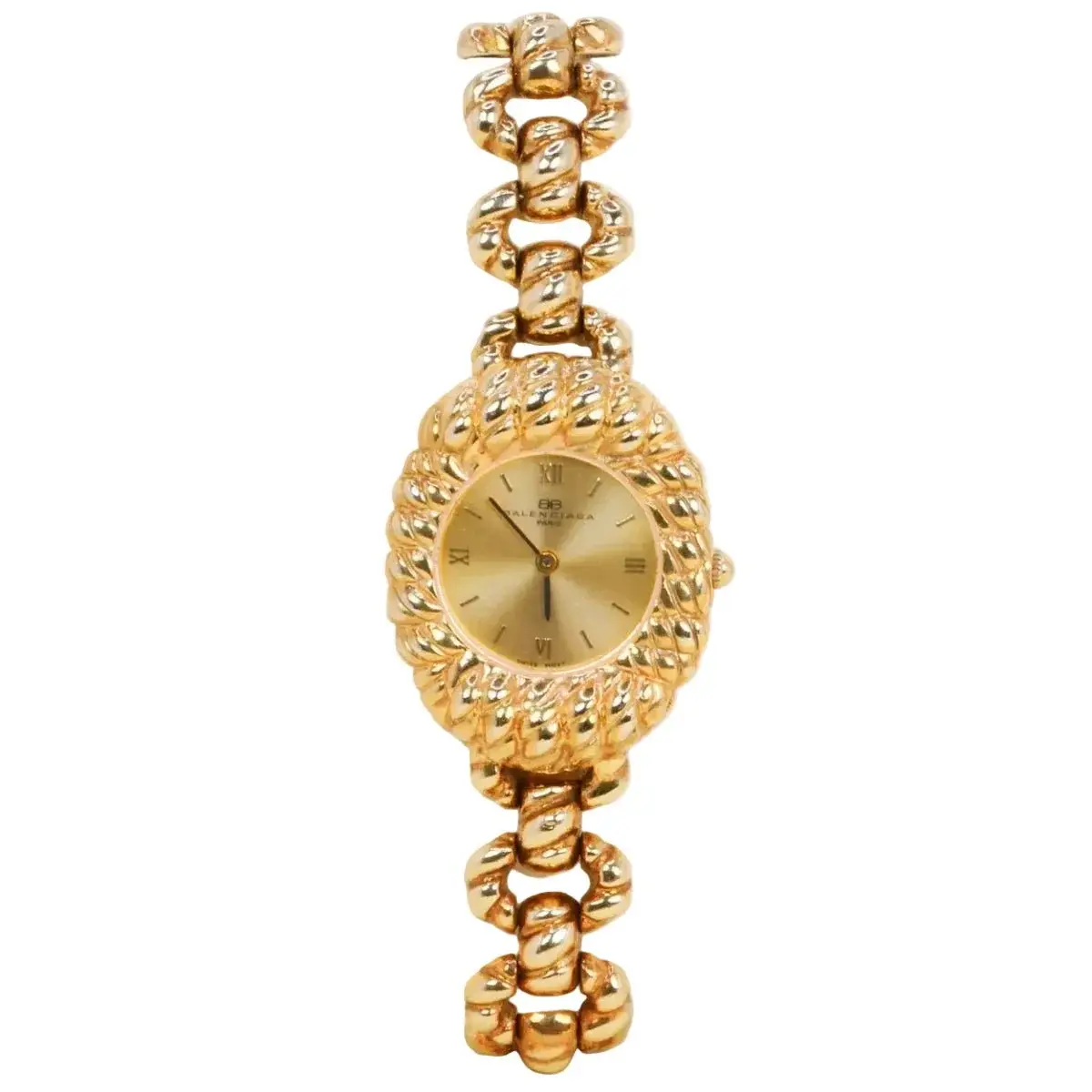 Montre BALENCIAGA en or jaune