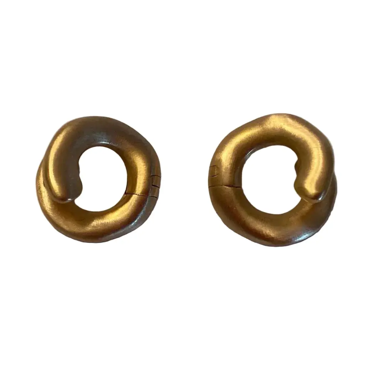 Boucles d'oreilles Puces en or rose