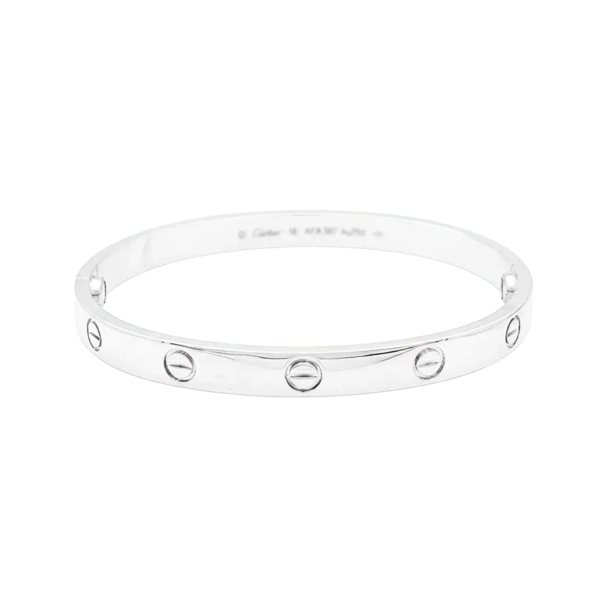 Bracelet CARTIER en or blanc
