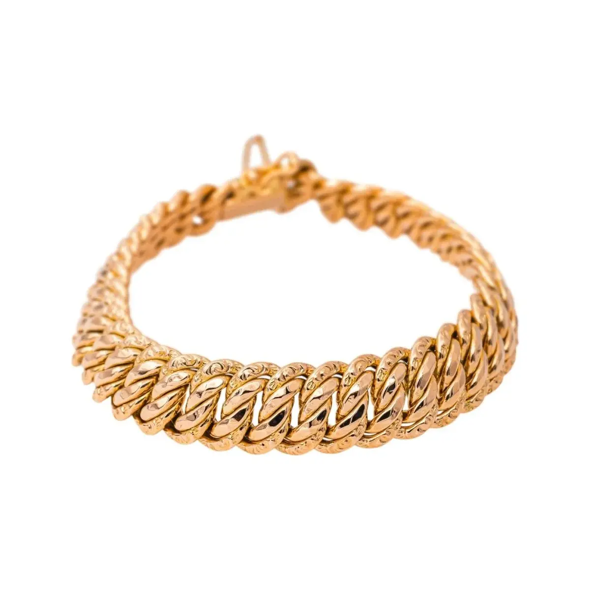 Bracelet Maille en or rose