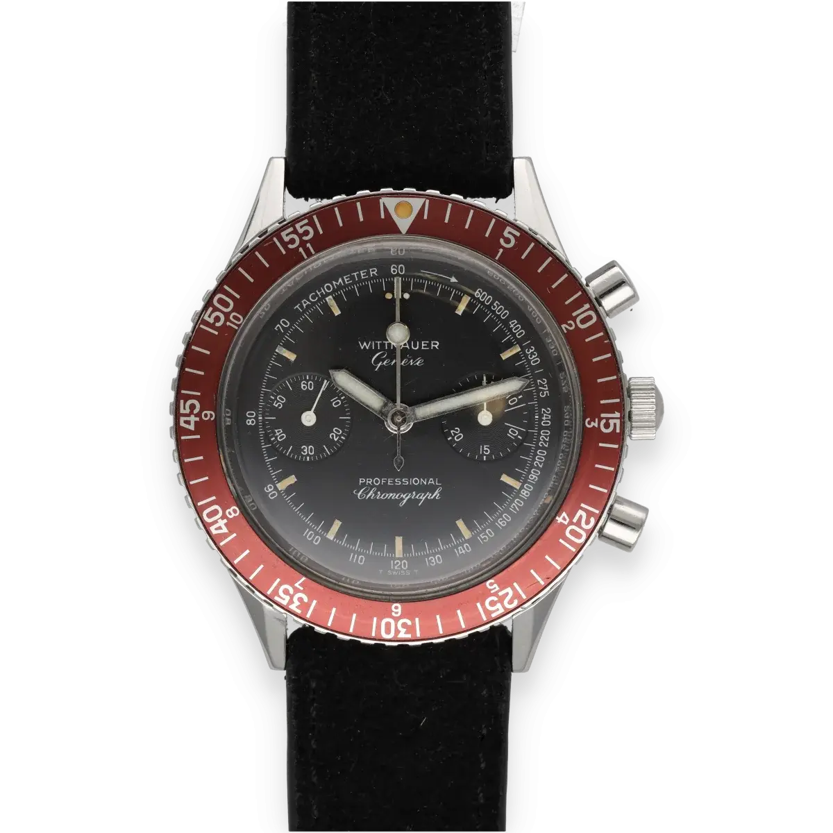 Montre WITTNAUER "Professional Chronograph" en acier