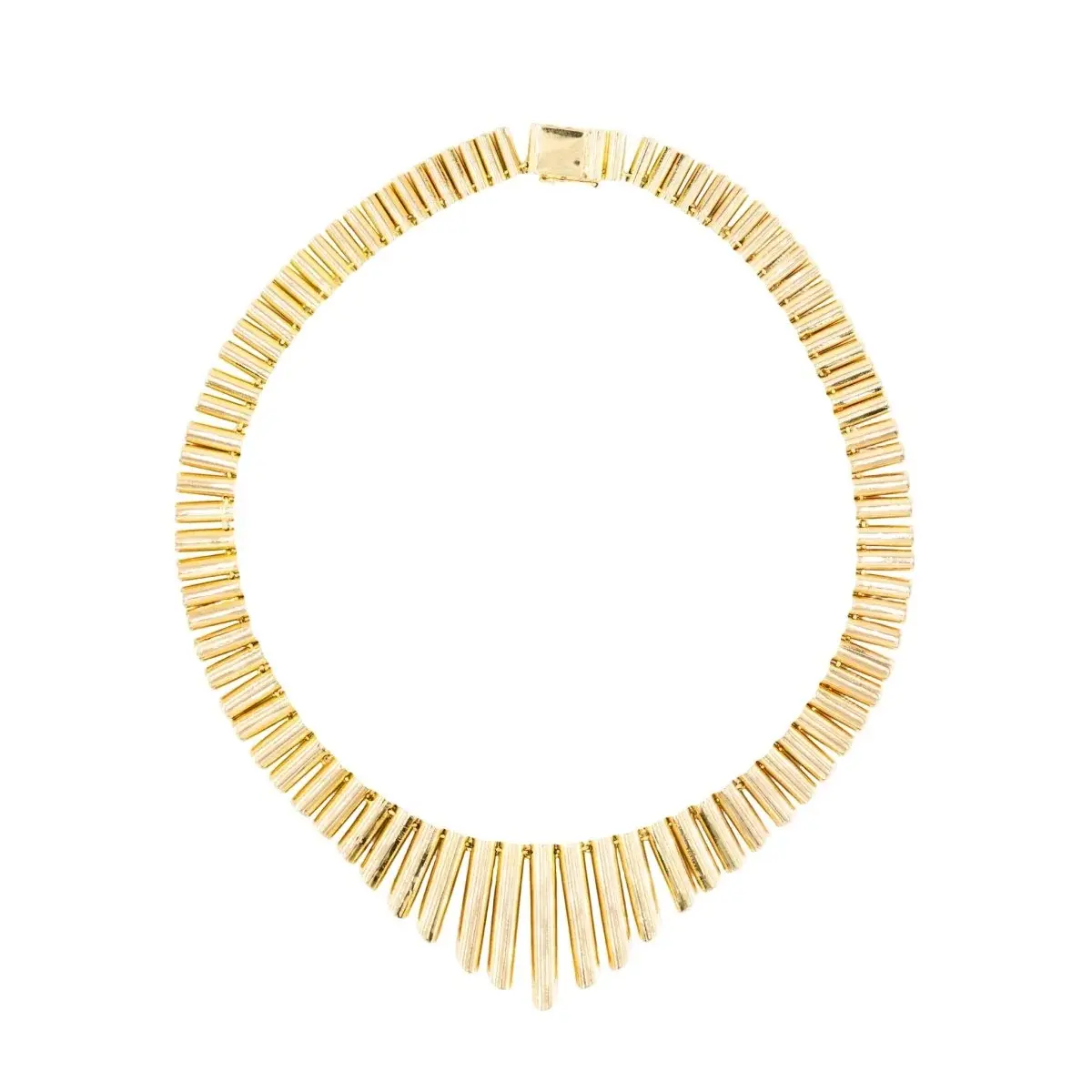 Collier Draperie en or jaune