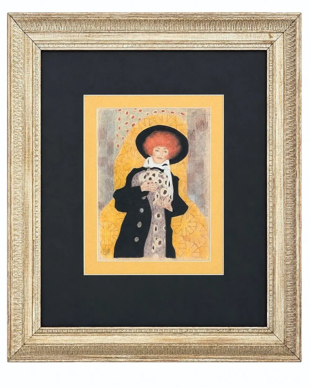 Gustav Klimt (1862-1918) Portrait of a Woman in a Hat
