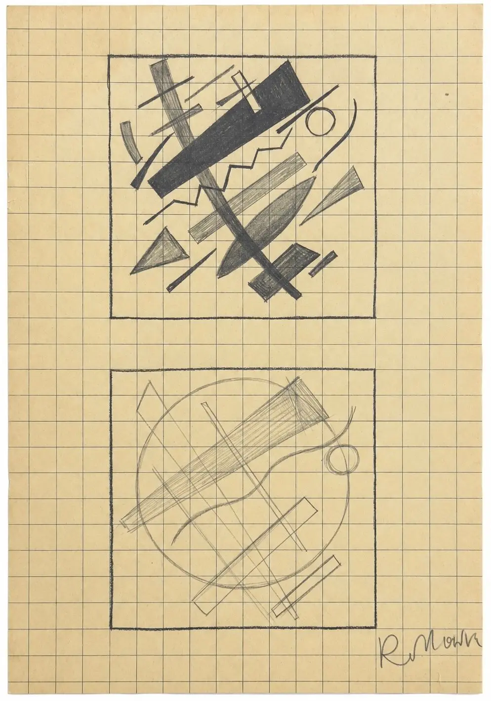 Kazimir Malevich (1879-1935) Suprematist Composition Studies