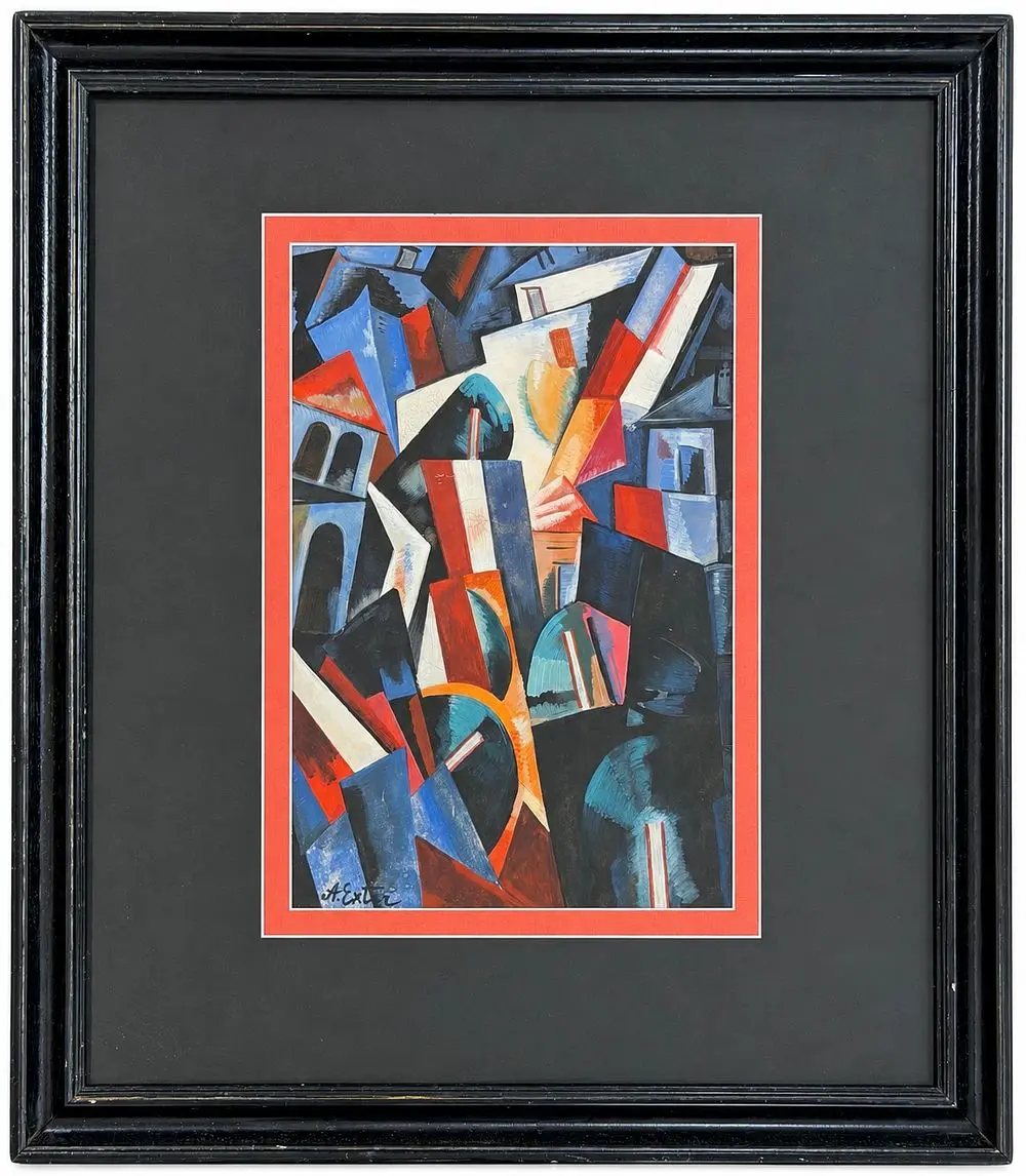 Alexandra Exter (1882-1949) Abstract Composition