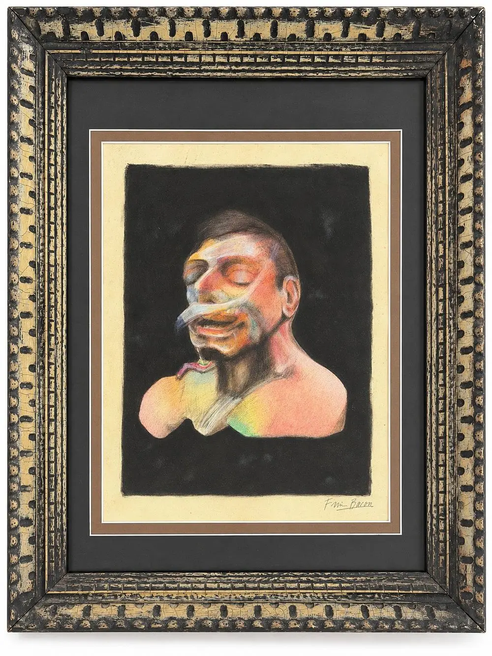 Attributed to Francis Bacon (1909-1992) Study of a Head