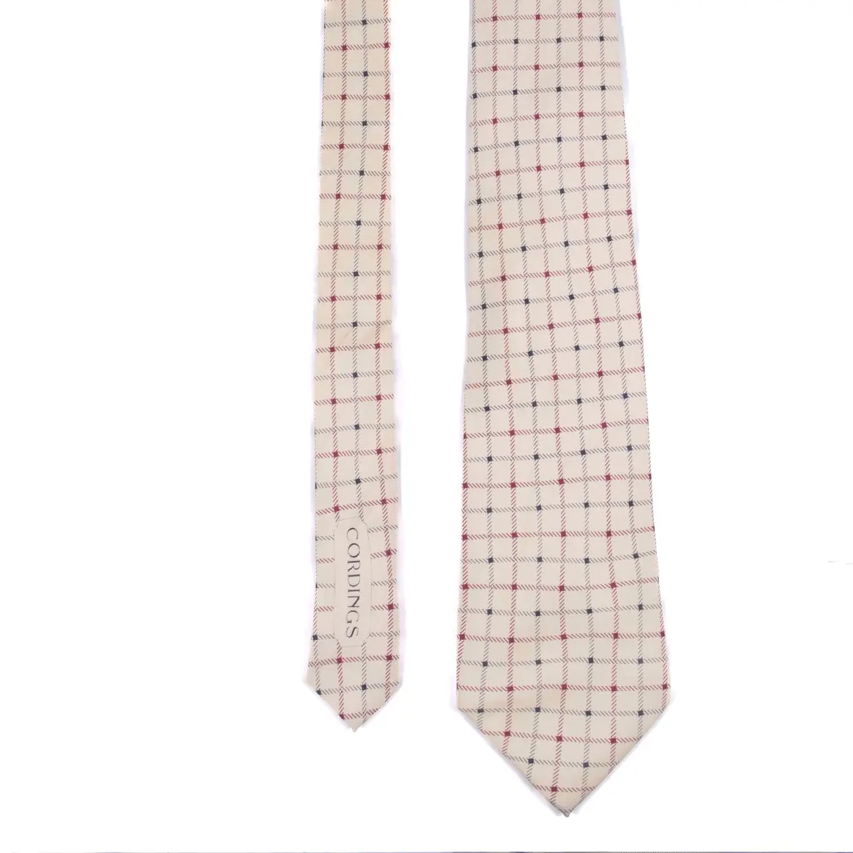 Cordings Blue & Red Tatterstall Tie