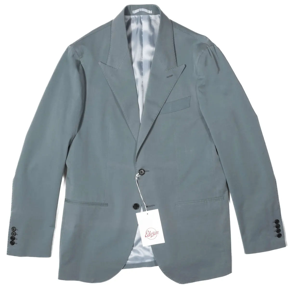 Neapolitan Hand Tailored Petrol Casual Suit Sz 54