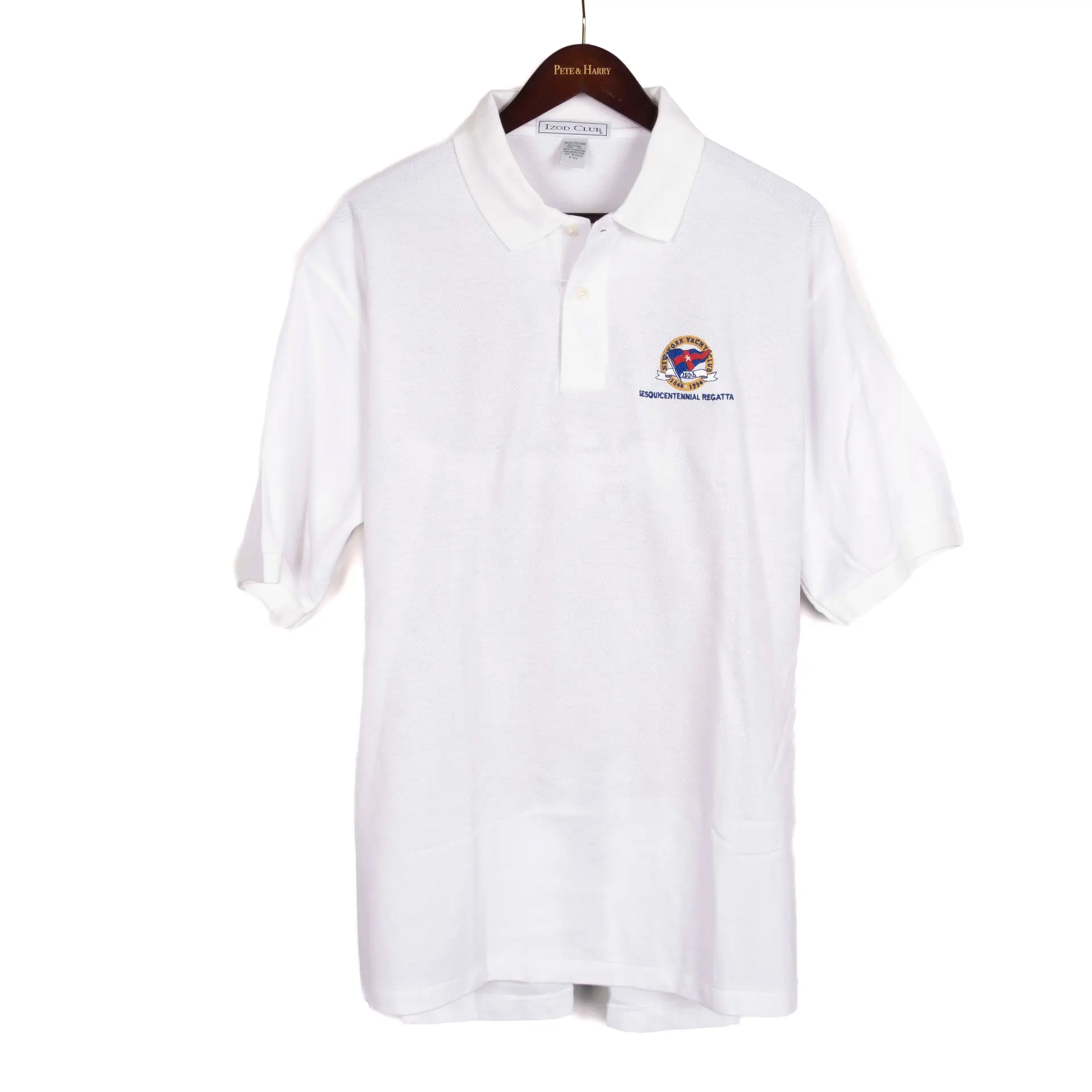 White Short Sleeve Polo Shirt