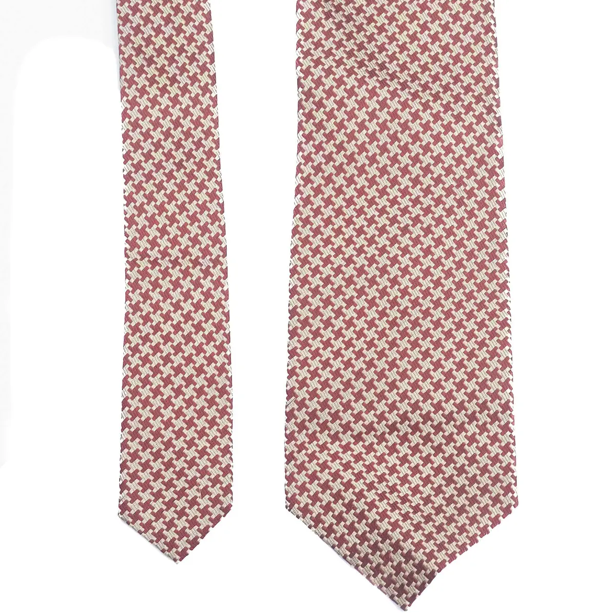 Burgundy Cross Tie