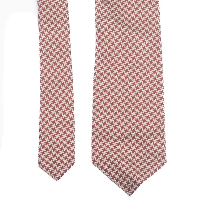 Burgundy Cross Tie