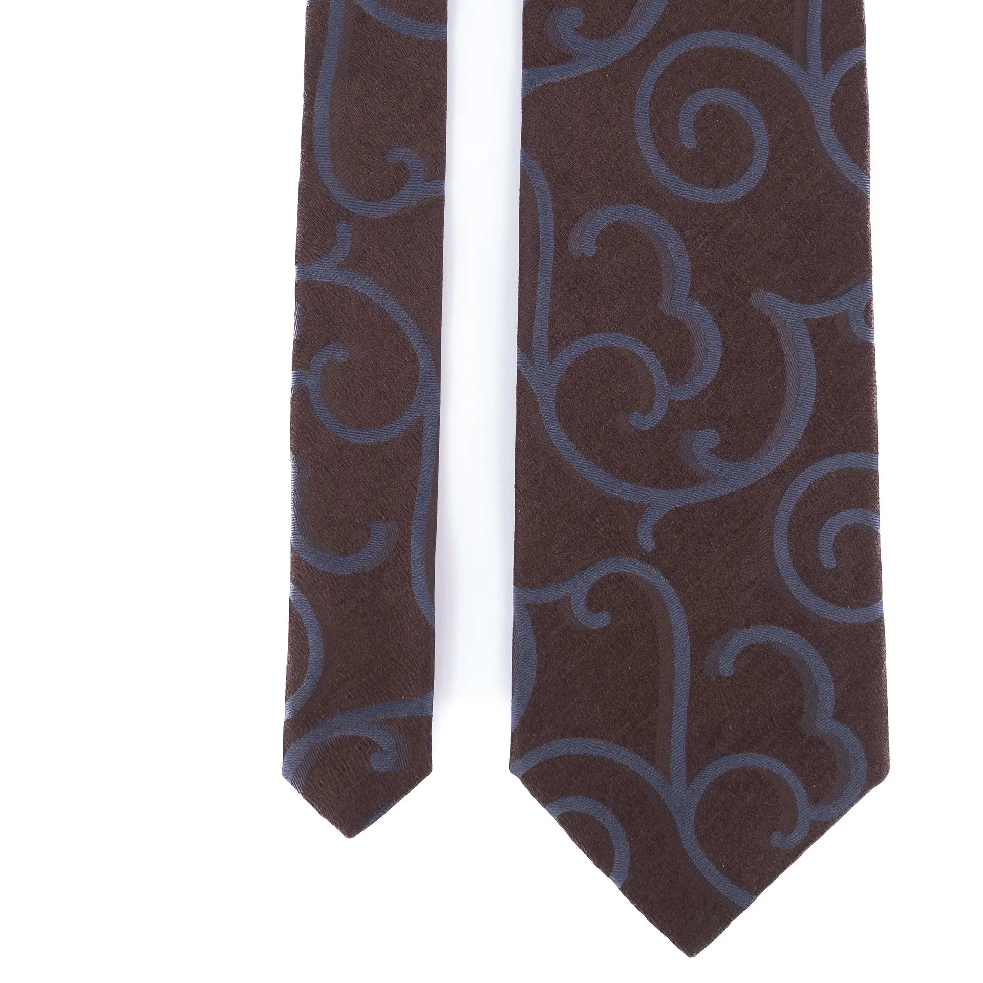 Brown Patterned Tie