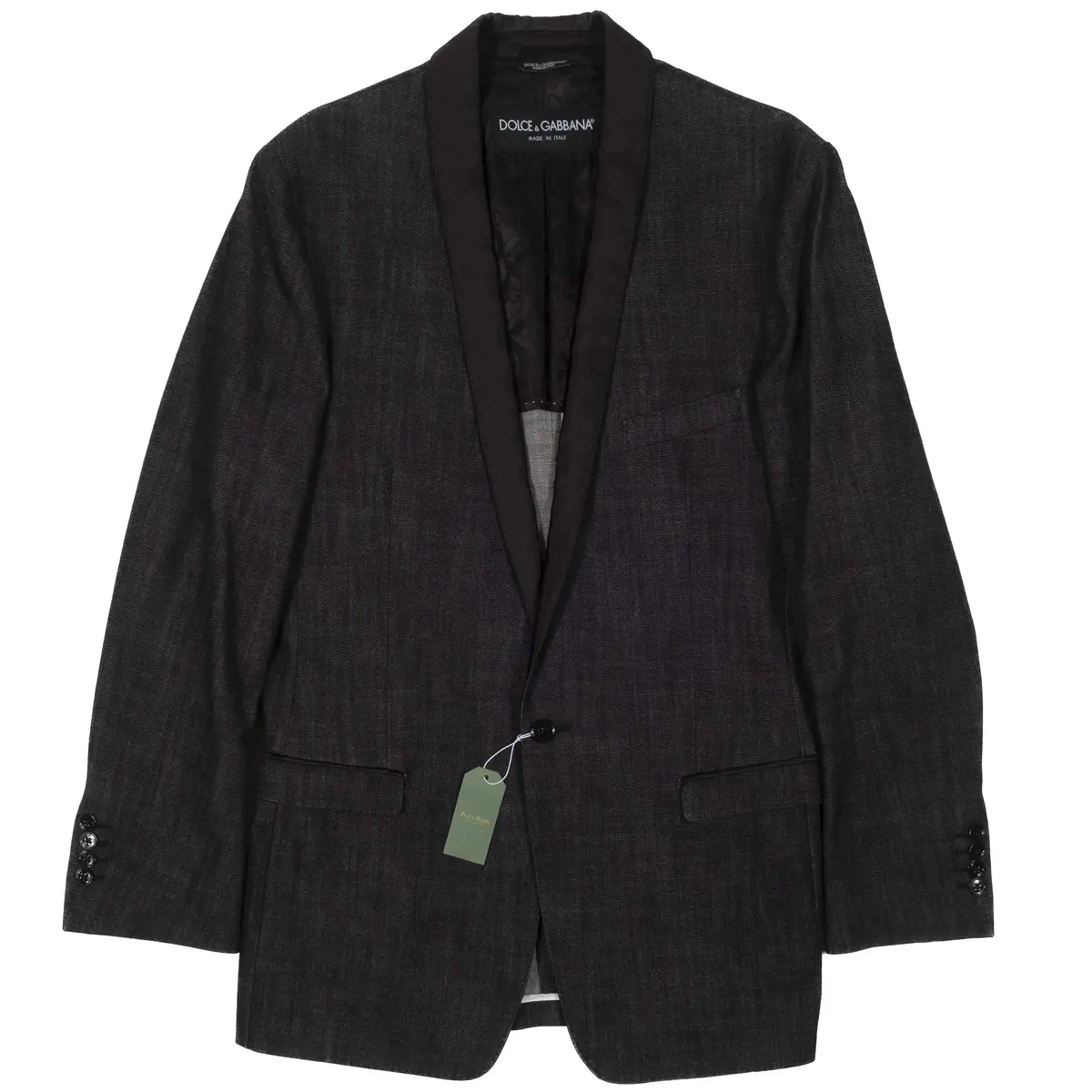 Dolce & Gabbana Denim Dinner Jacket Sz 50