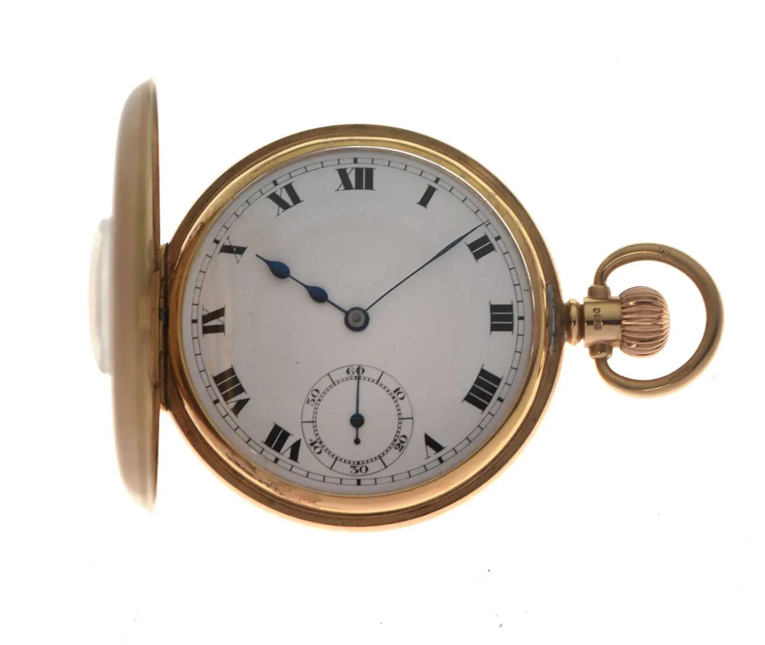 Marvin - George V 9ct gold half hunter pocket watch
