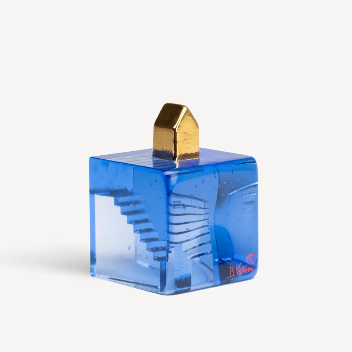 Bertil Vallien - Fortress: Hidden stairs blue gold