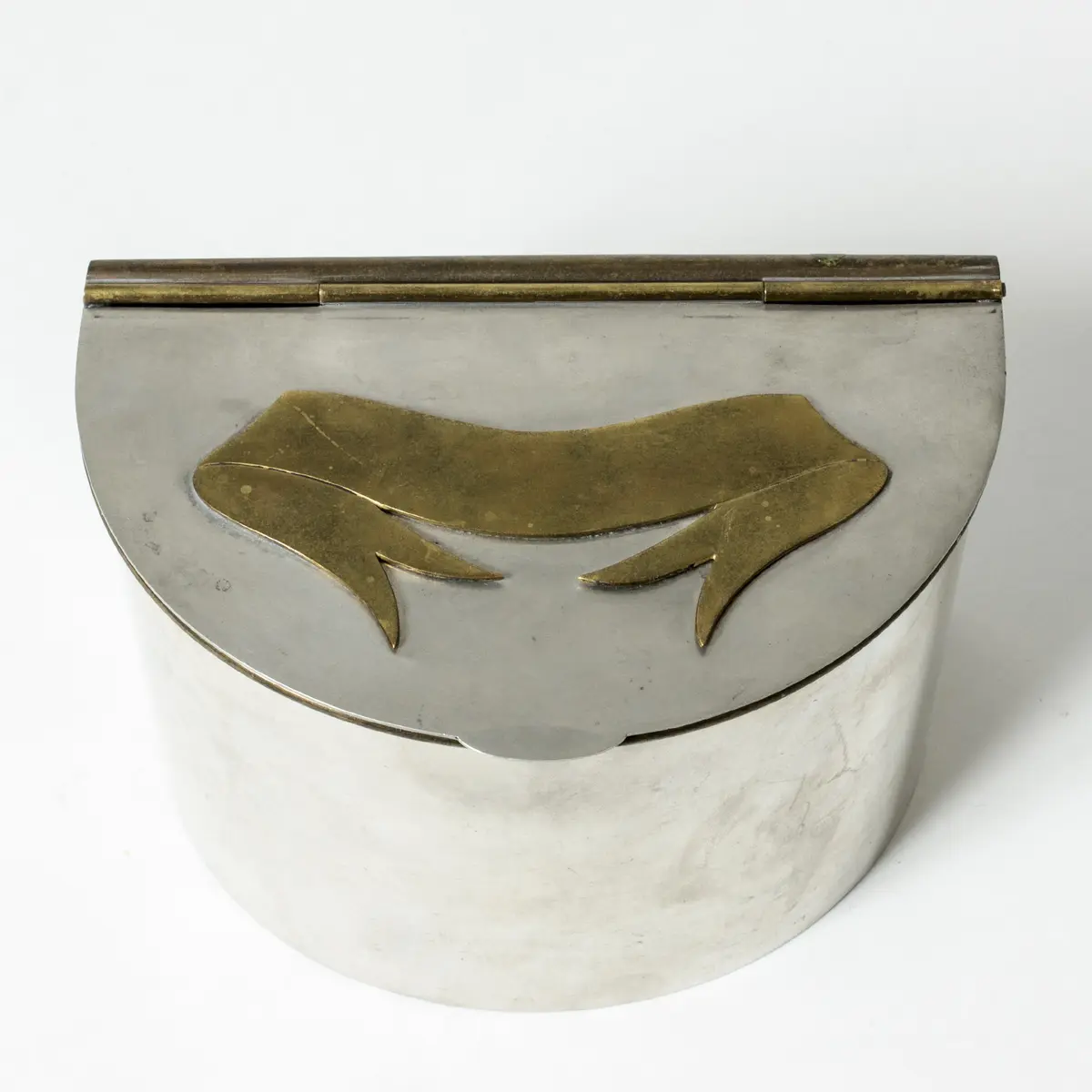 Midcentury pewter jar by Estrid Ericson