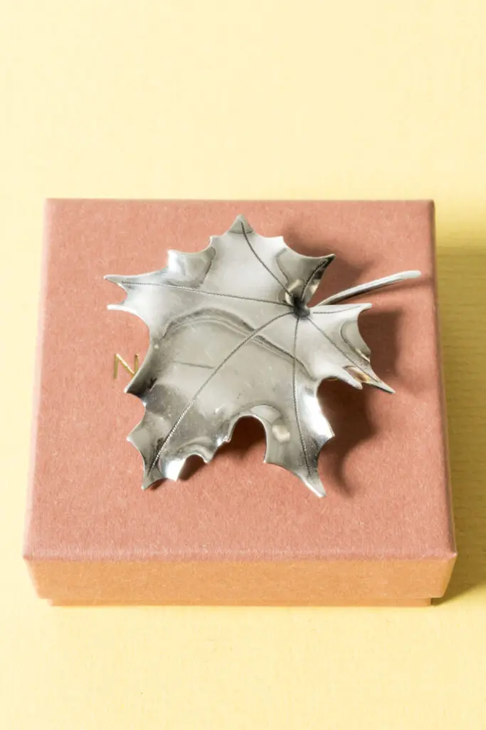 Vintage silver brooch by Gertrud Engel