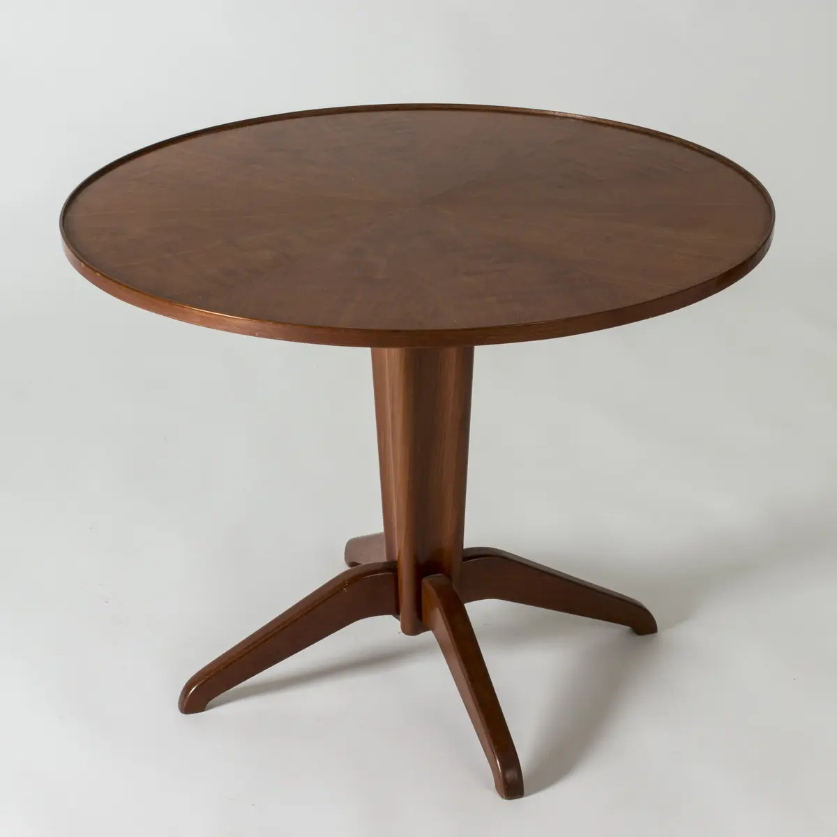 Walnut coffee table by Oscar Nilsson