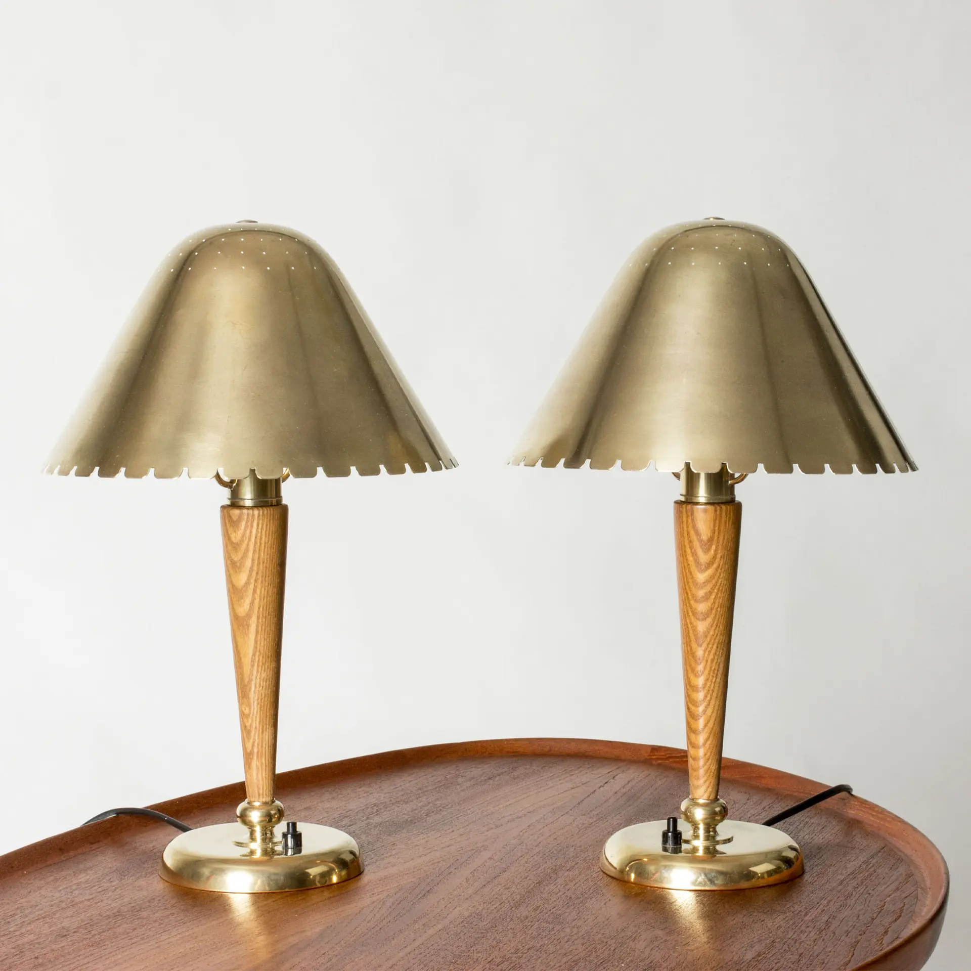 Swedish Modern Table Lamps by Harald Notini