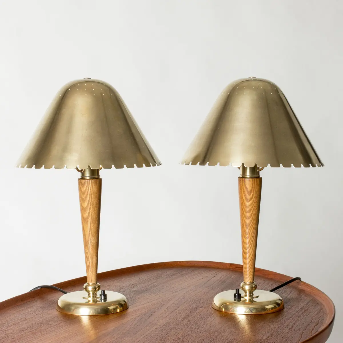 Swedish Modern Table Lamps by Harald Notini