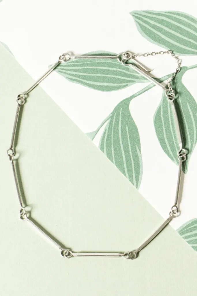 Midcentury chain necklace by Bengt Liljedahl
