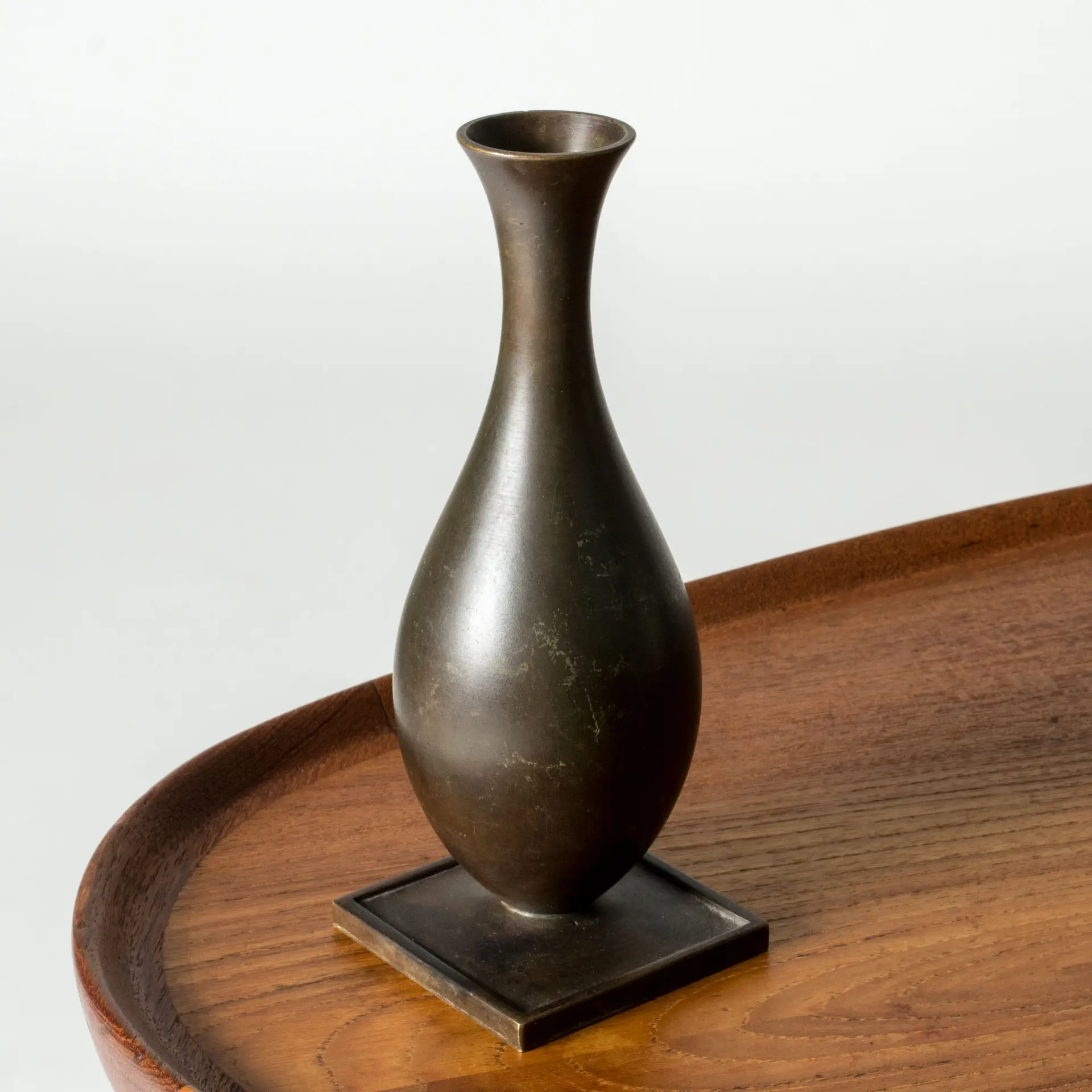 Modernist Bronze Vase from GAB