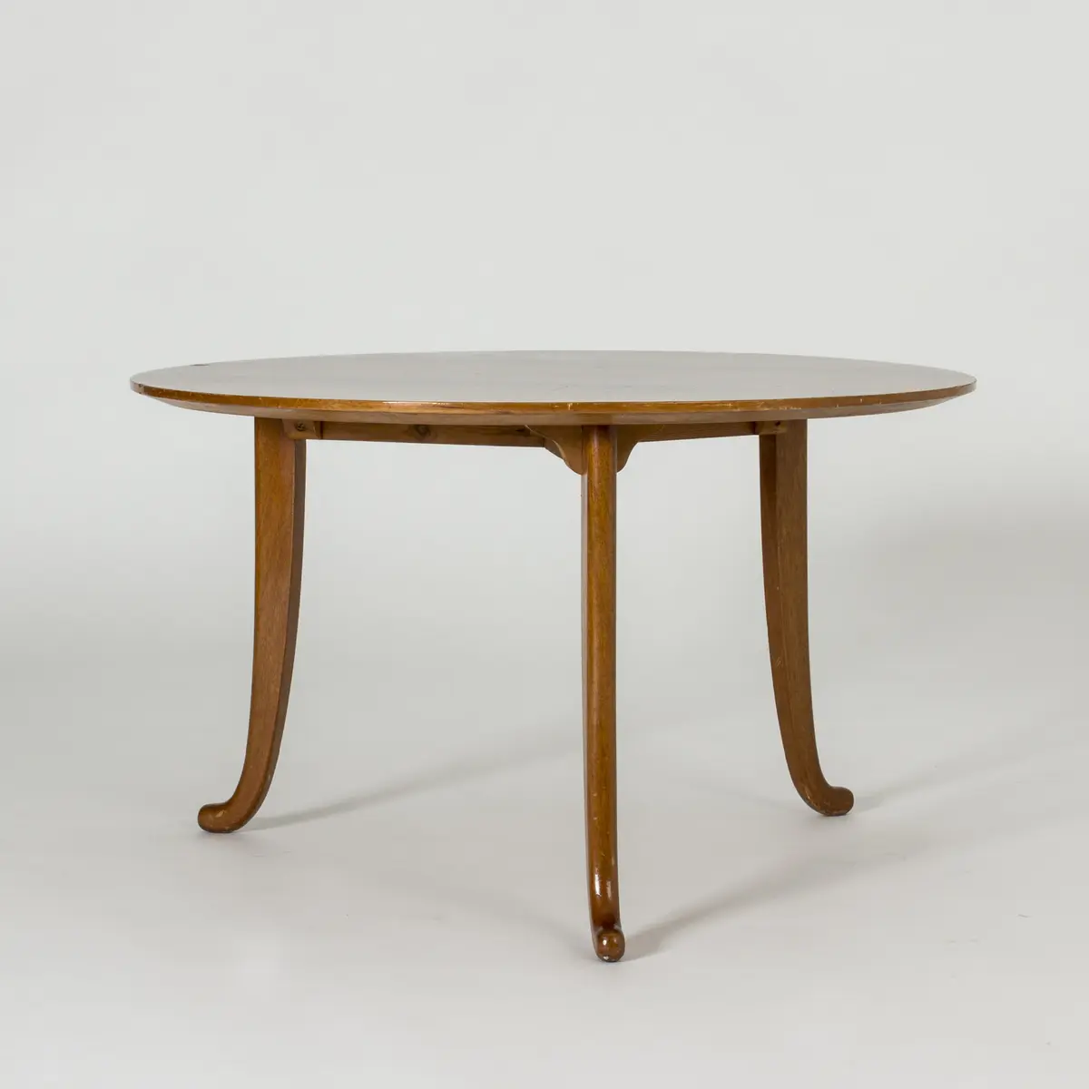 Rare 1940s mahogany coffee table by Josef Frank