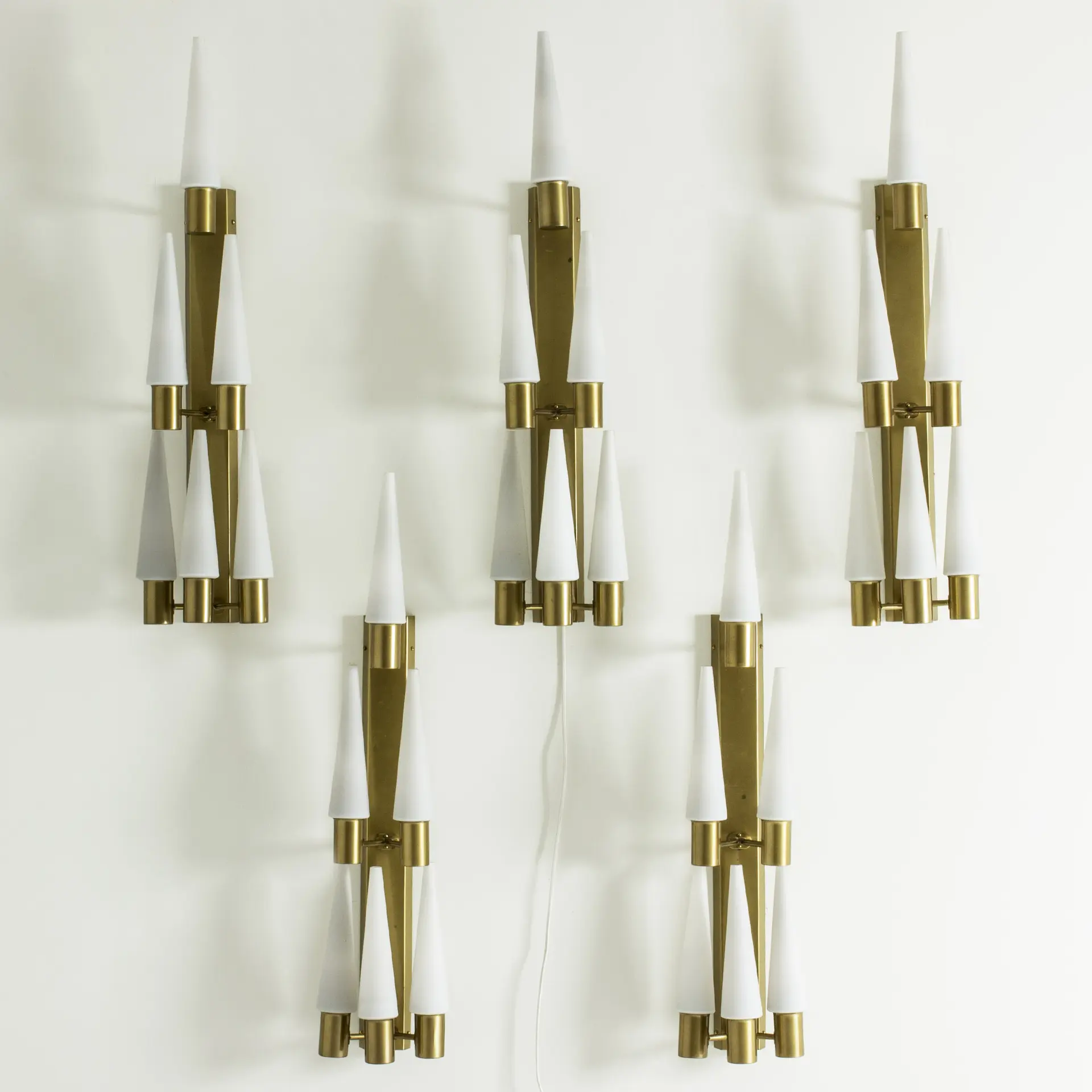 Wall chandelier by Hans-Agne Jakobsson