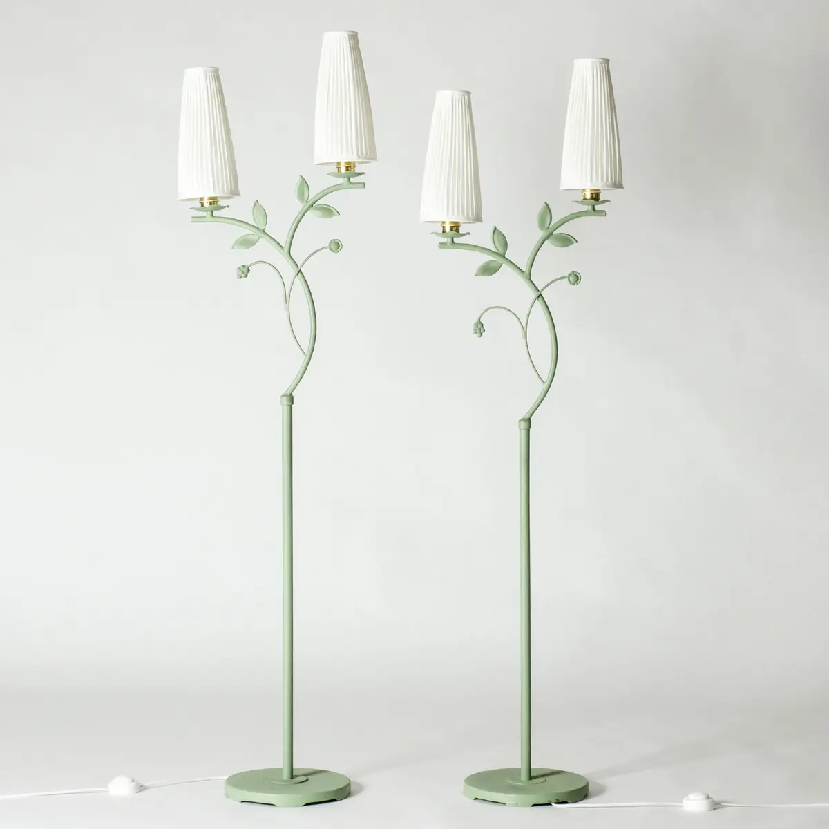 Swedish Modern Floor lamps from Bjerkås Armatur