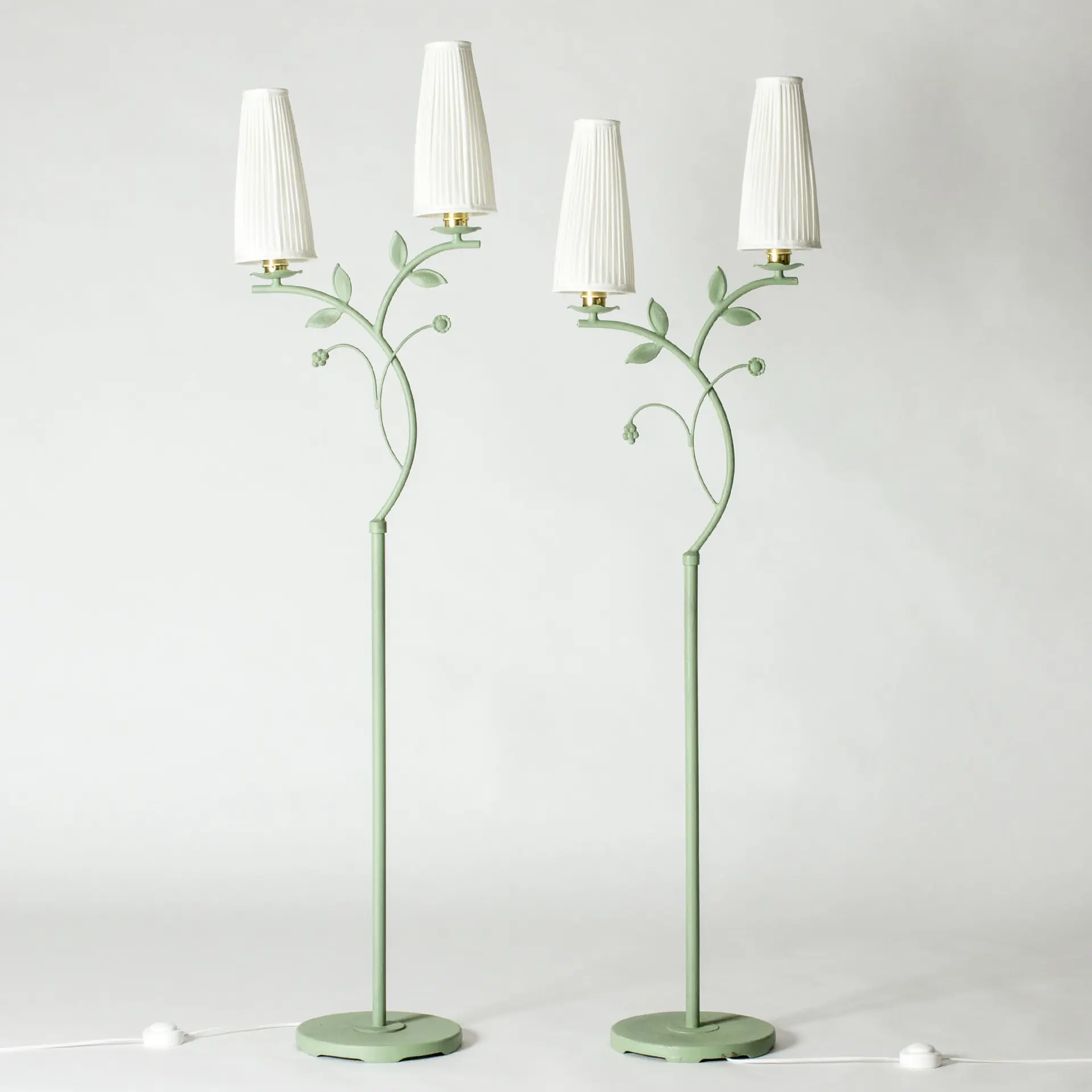 Swedish Modern Floor lamps from Bjerkås Armatur