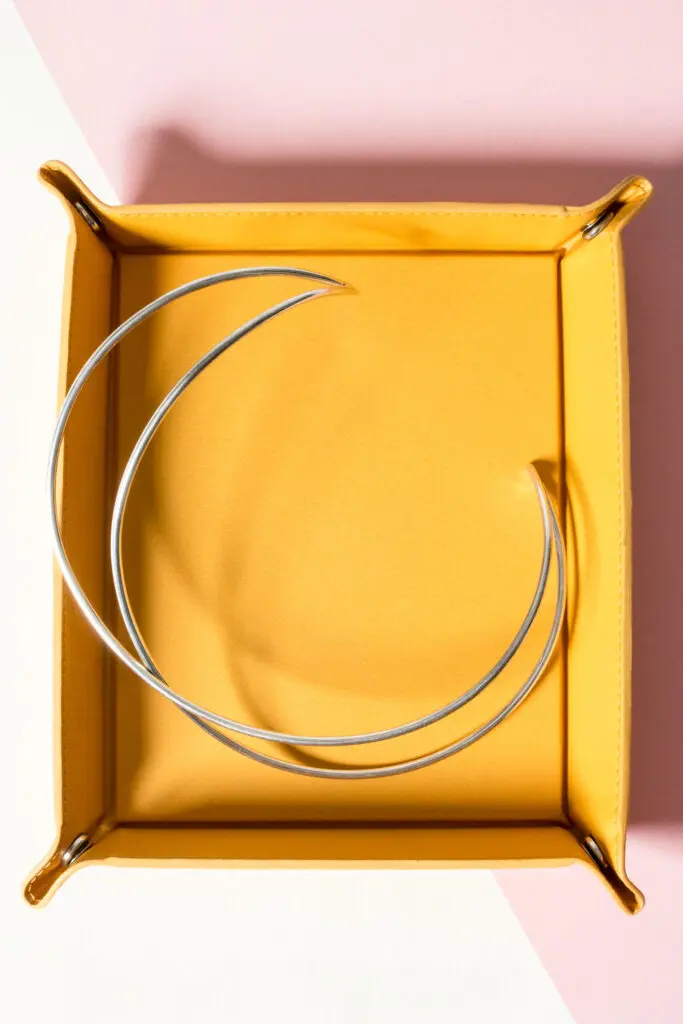 Silver neckring #554 by Allan Scharff