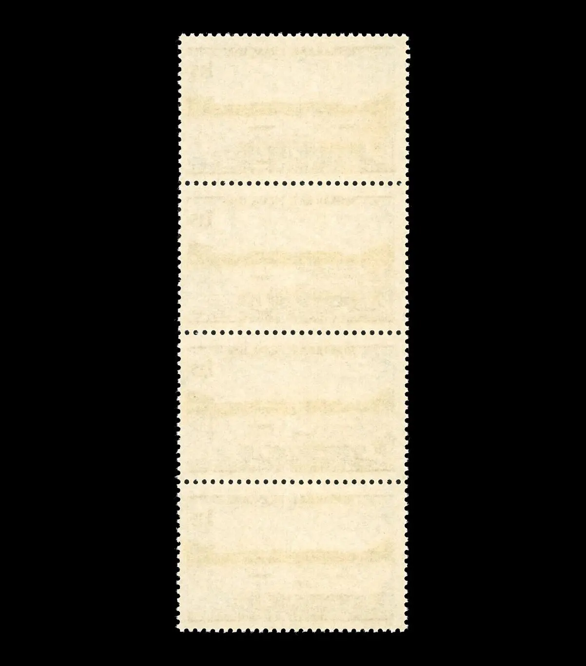 1f15. Port de la Trinité-sur-mer. Band of 4 with gradual dis - Lot 110
