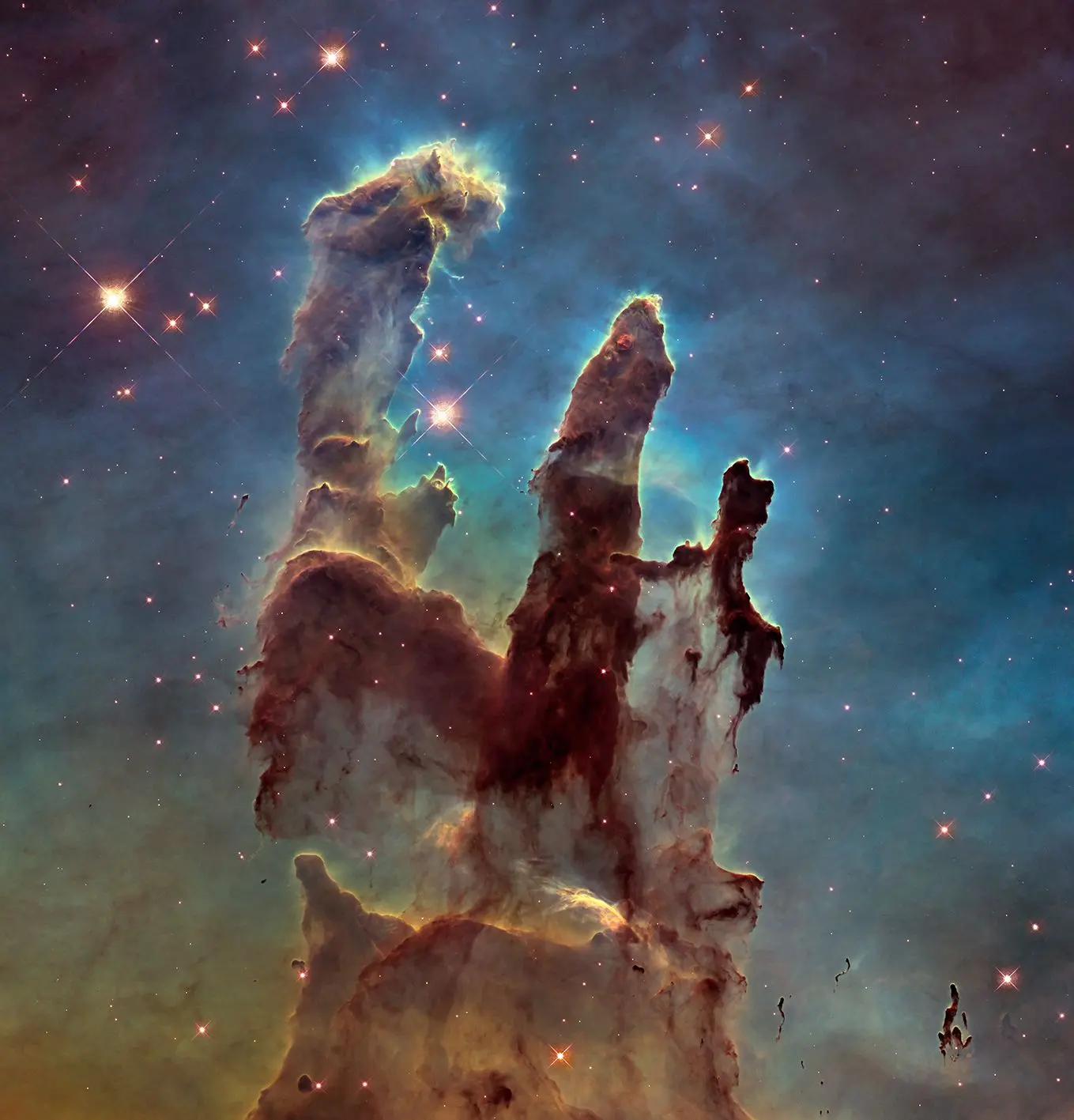 NASA. LARGE FORMAT. DEEP SPACE. NASA's Hubble Space Telescop - Lot 277