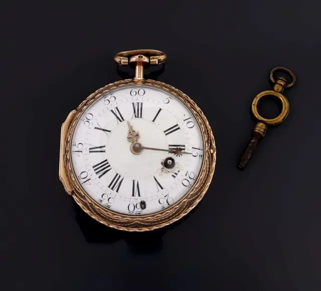 GOLDEN ROOSTER POCKET WATCH - Lot 354