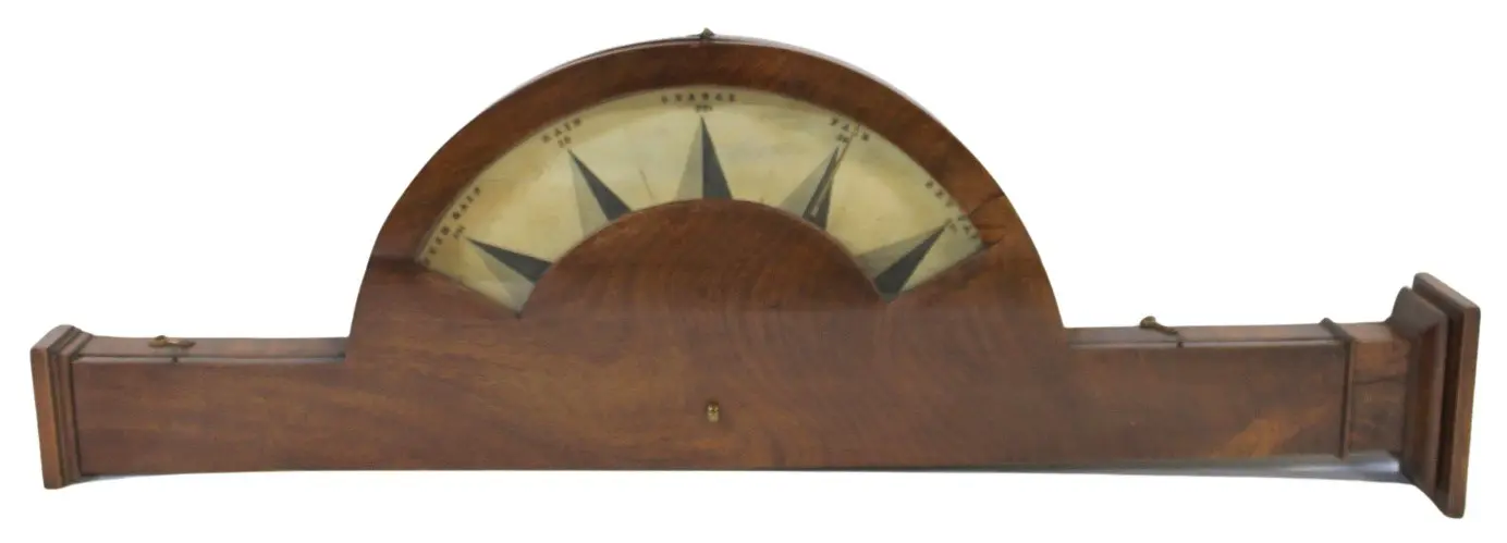 JOHN H LITTLE Signed Antique Barometer.